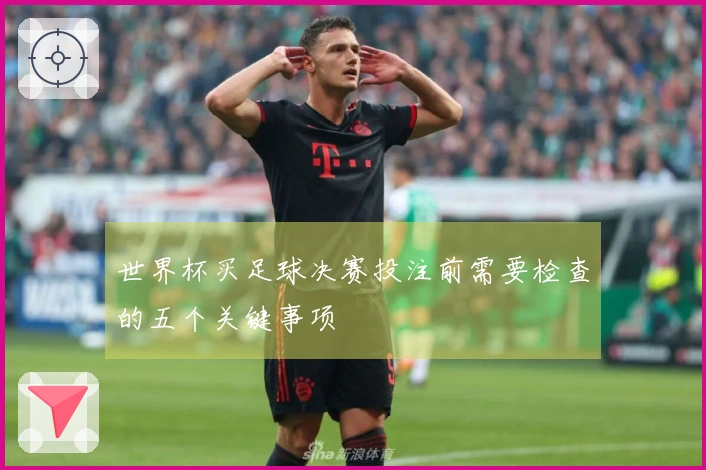 世界杯买足球决赛投注前需要检查的五个关键事项